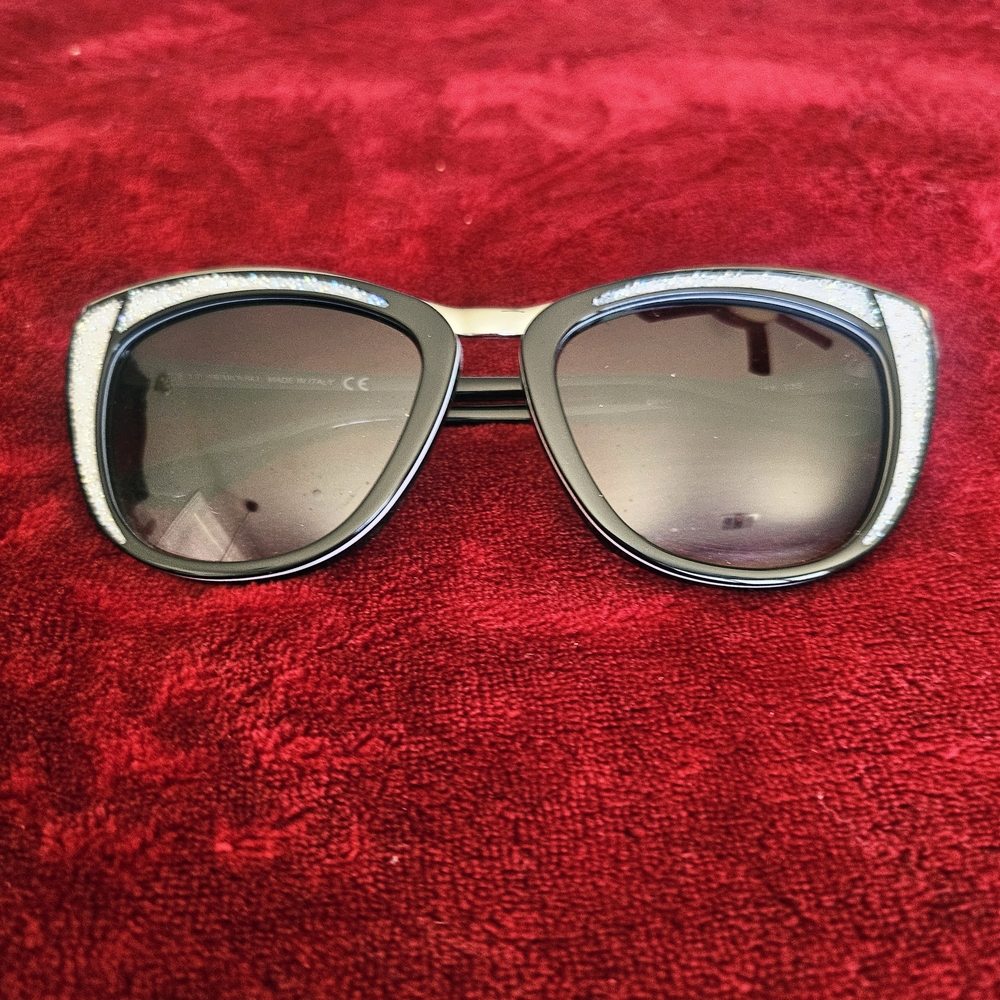 Swarovski Black and Silver Sunglasses